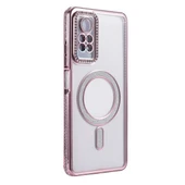 Note 12 Pro 4g Joke Simli Magneticsafe Kılıf - Pembe thumbnail 3