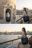 Siyah Change Time Omuz Çantası thumbnail 6
