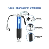 Gres Yağ Tabancası 8000 PSI Tek El Kullanım 400 cc (18 oz) thumbnail 2