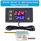W3230 DC12-100V 10A Güneş Paneli Termostatı thumbnail 1