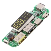 Çift USB 5V 2.4A Ledli Micro Type-C Powerbank Modülü thumbnail 1