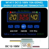 W1411 DC12-100V 10A Güneş Paneli Termostat/Timer thumbnail 1