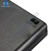 IC-233F AA Pil Yuvası 4'lü Kapaklı Switchli thumbnail 3