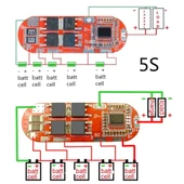 5S 25A BMS 18650 Lityum Pil Şarj Koruma Devresi thumbnail 4