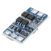 2S 10A BMS 7.4V 18650 Lityum Pil Koruma Devresi thumbnail 2