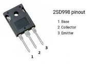 D998 TO-3P NPN Transistör thumbnail 2