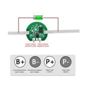 1S 3.2V 2A LifePO4 BMS Batarya Koruyucu Balans Devresi thumbnail 2