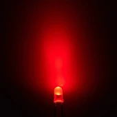 3mm Led Kırmızı Diyot Diffused 1 Adet thumbnail 2