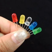 3mm Led Mavi Diyot Diffused 1 Adet thumbnail 3