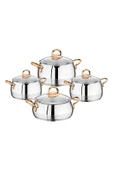 O M S Collection 1100-b Silindir Tencere Seti thumbnail 1