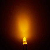 3mm Led Sarı Diyot Diffused 1 Adet thumbnail 2