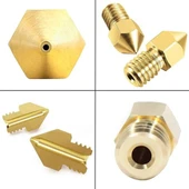 3D Yazıcı-Printer MK8 0.5mm Pirinç Nozzle thumbnail 2