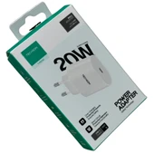 TECHSON 20W Type-C Hızlı Şarj Adaptörü Şarj Başlığı PDC20 thumbnail 1