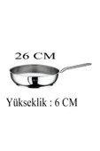 OMS Çelik Tava 26x6 CM thumbnail 2
