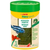 Sera Flora Nature Bitkisel Pul Balık Yemi 100 ml thumbnail 2