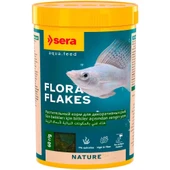 Sera Flora Nature Bitkisel Pul Balık Yemi 100 ml thumbnail 1