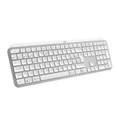 Logitech MX Keys S - Açık Gri, İspanyolca QWERTY düzeni thumbnail 1