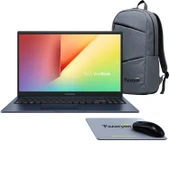 Asus Vivobook 15, Core i3-1315U, 8GB RAM, 512GB SSD, 15.6" Win11+Office (Çanta&Mouse Hediyeli) thumbnail 1