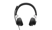Logitech Business Zone Kablolu Ekipler Kulaklığı Grafit thumbnail 3