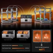 Creality filament kurutucu, 4 makaralı Space Pi thumbnail 5