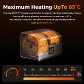 Creality filament kurutucu, 4 makaralı Space Pi thumbnail 3