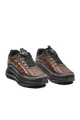 Siyah Kahve Memory Foam Erkek Sneaker thumbnail 3
