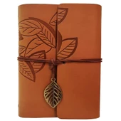 Deri Yaprak Desenli Defter thumbnail 1