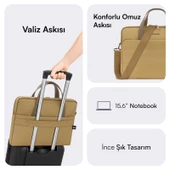 MACK MCE-1513 15.6 NOVA Eco Notebook Çantası Camel thumbnail 4