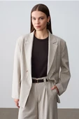 60803 DİLVİN YAN DÜĞMELİ BLAZER CEKET thumbnail 3