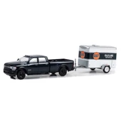 1/64 2023 Ram 2500 With Small Cargo Trailer Model Araba thumbnail 2