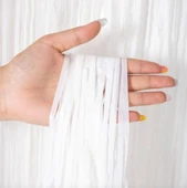 Soft Beyaz Renk Duvar ve Kapı Perdesi İthal 100x200 cm thumbnail 2