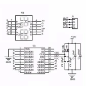 TM1637 Lcd Ekran Modülü 4 Dijit 7 Segment thumbnail 8