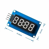 TM1637 Lcd Ekran Modülü 4 Dijit 7 Segment thumbnail 3