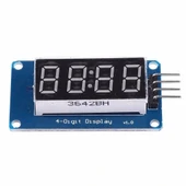 TM1637 Lcd Ekran Modülü 4 Dijit 7 Segment thumbnail 6