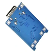TP4056 Type-C Korumalı 18650 Lipo Pil Şarj Devresi thumbnail 5