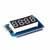 TM1637 Lcd Ekran Modülü 4 Dijit 7 Segment thumbnail 1