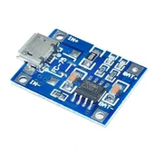 TP4056 Micro USB Girişli Li-Po Pil Şarj Devresi thumbnail 2