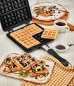 TAÇ WAFFLE TAVASI SİYAH thumbnail 4