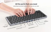 UNITEK 9-IN-1 USB-C HUB KLAVYE D1092A thumbnail 7
