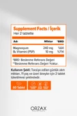Ocean ExtraMag Magnezyum Malat + P5P 60 Tablet thumbnail 2