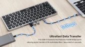 UNITEK 9-IN-1 USB-C HUB KLAVYE D1092A thumbnail 5