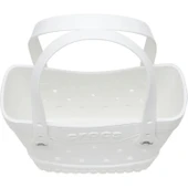 Crocs SMALL EVA TOTE Çanta CRCZFB0001 CRC.WHITE thumbnail 3