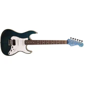 Guson SuperStrat HSS Elektro Gitar Quilted Mavi thumbnail 2