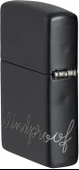 Zippo Logo Black Matte Dizayn Çakmak thumbnail 8