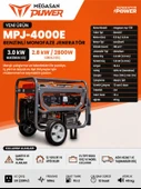 MPJ-4000E Benzinli Marşlı Jeneratör thumbnail 1