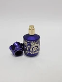 Desenli Doldurulabilir Parfüm Şişesi 50ml (Mor - 003) thumbnail 2