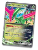 Pokémon Paradox Clash Tin - Iron Leaves Ex thumbnail 3