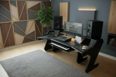 Monodesk Pro Edition Stüdyo Masası 260 cm. Mat Siyah & Antrasit thumbnail 4