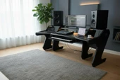 Monodesk Pro Edition Stüdyo Masası 260 cm. Mat Siyah & Antrasit thumbnail 3
