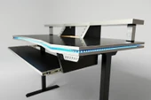 Monodesk Premium Edition Stüdyo Masası 170 cm. Mat Siyah thumbnail 2